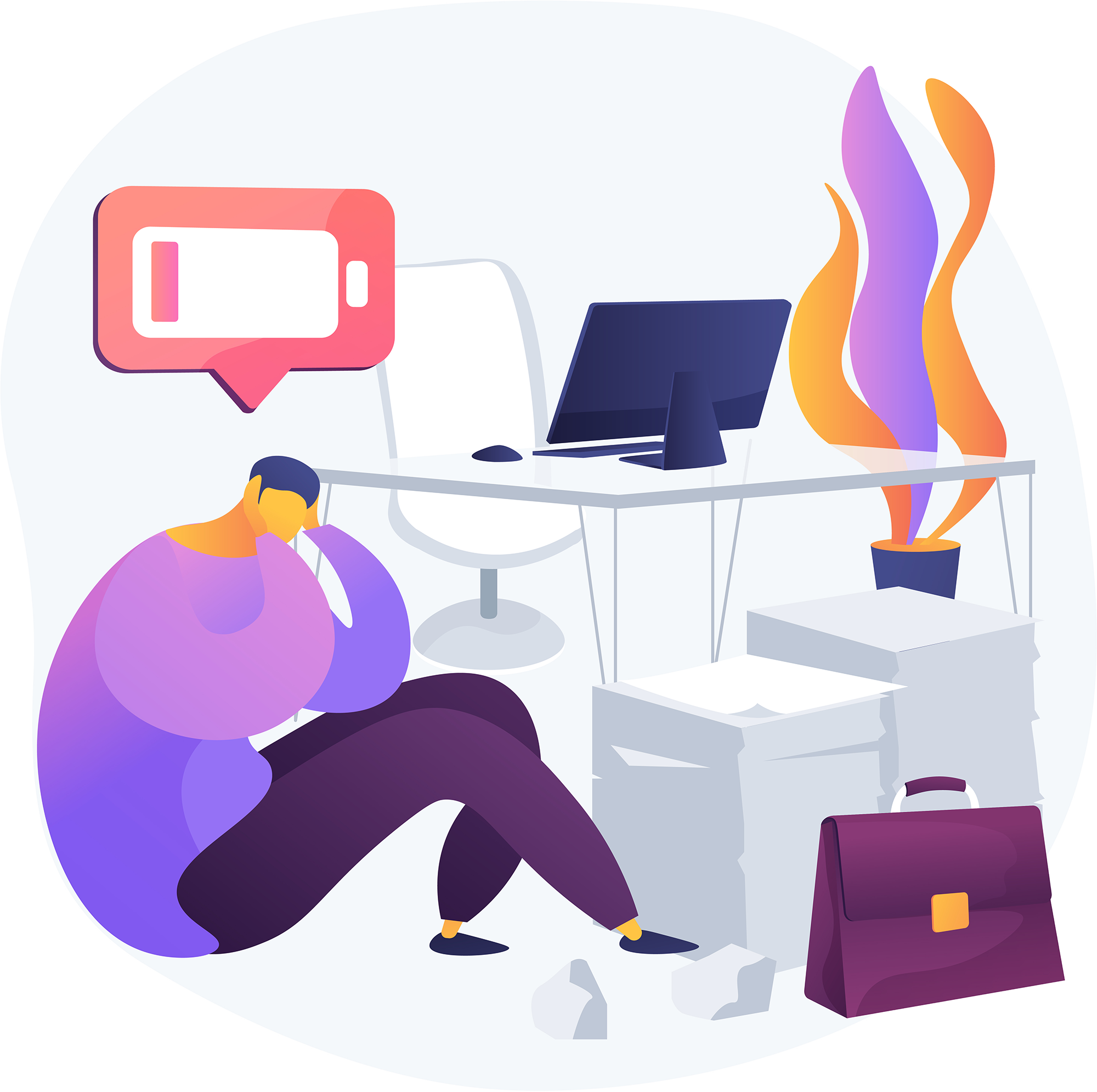 Dirigeant sous pression